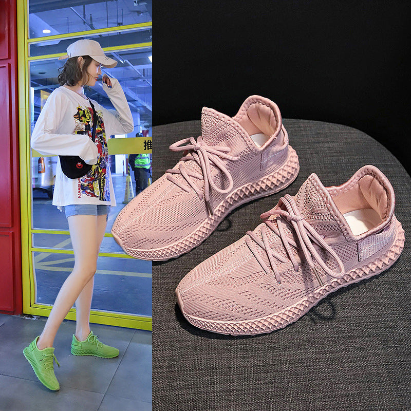 Sneakers femme légères et respirantes, style décontracté