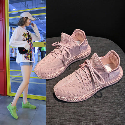 Sneakers femme légères et respirantes, style décontracté