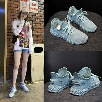 Sneakers femme légères et respirantes, style décontracté