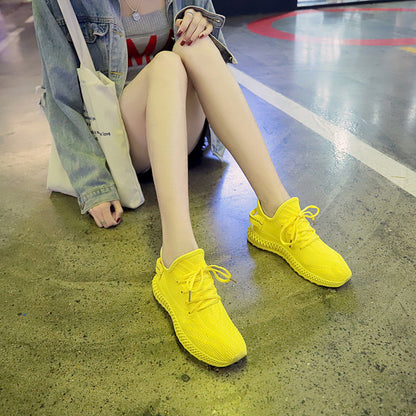 Sneakers femme légères et respirantes, style décontracté