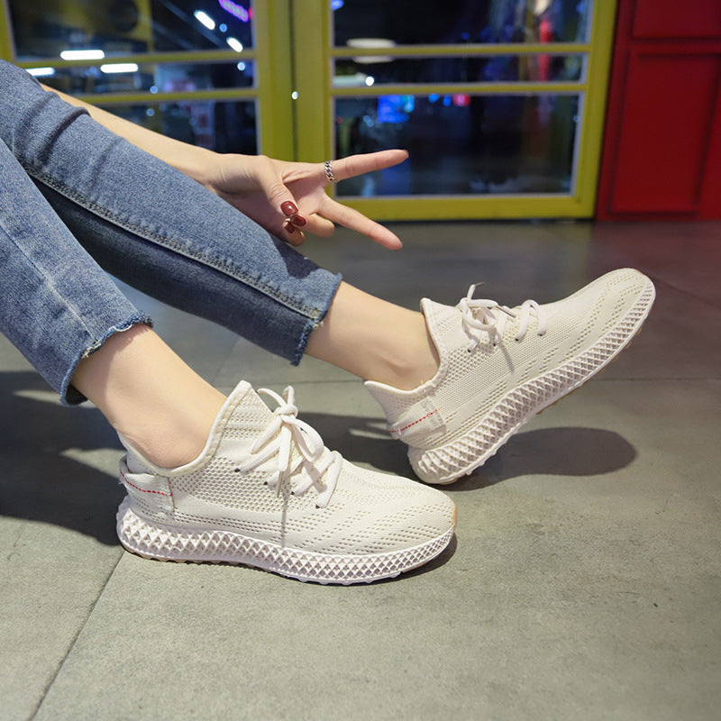 Sneakers femme légères et respirantes, style décontracté
