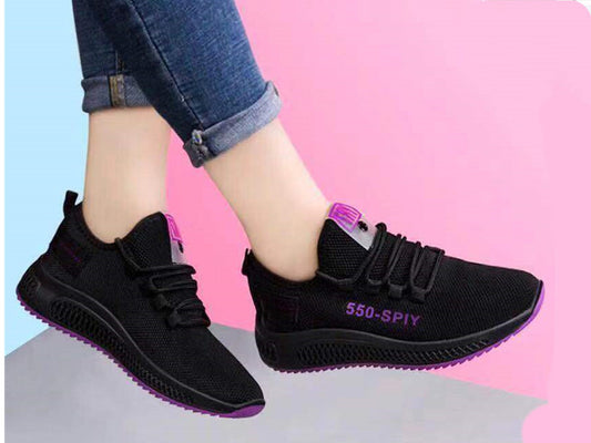 Chaussures de sport femme respirantes pour running et marche